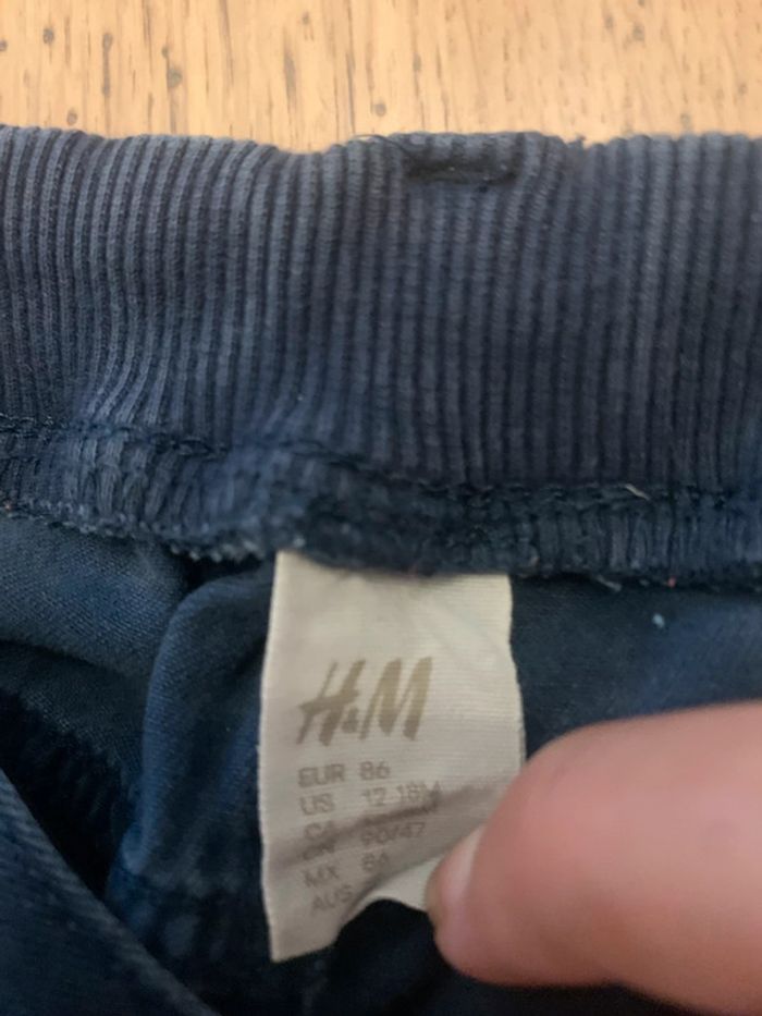 Pantalon bleu marine H&m - photo numéro 3