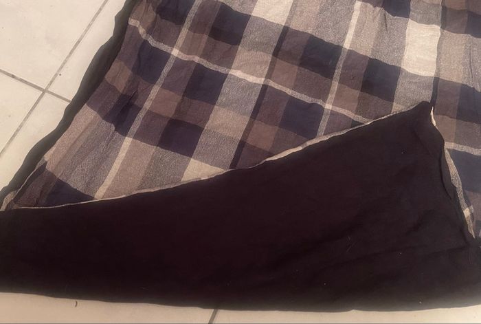 Écharpe double »Jules »à carreaux - photo numéro 4