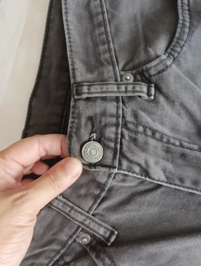 Pantalon jeans homme Levi's 514 taille 42 coupe droite - photo numéro 6