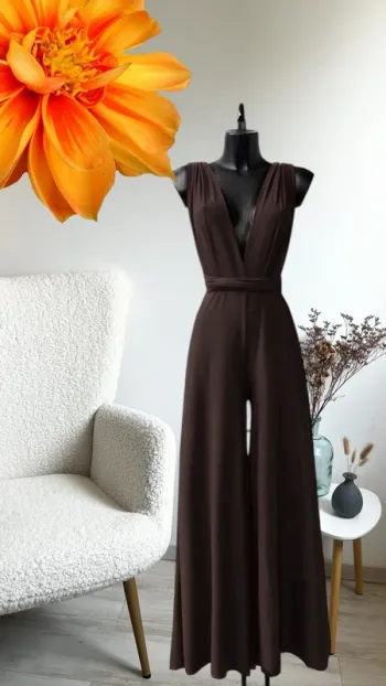 Combinaison marron multi positions