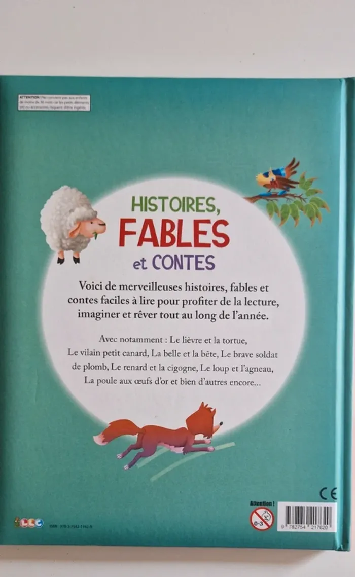 Livre histoires fables et contes - photo numéro 2