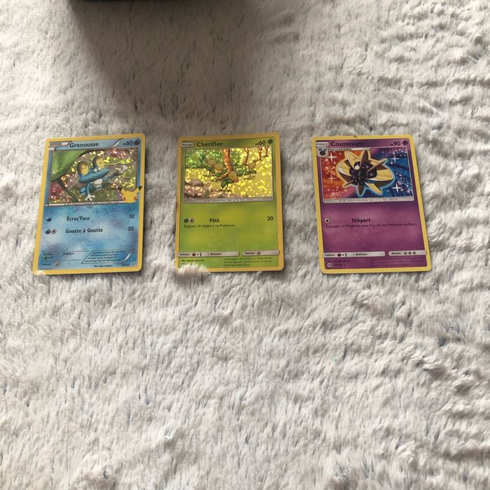Lot cartes Pokémon officiel