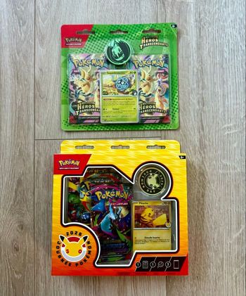 Lot 5 boosters Pokémon