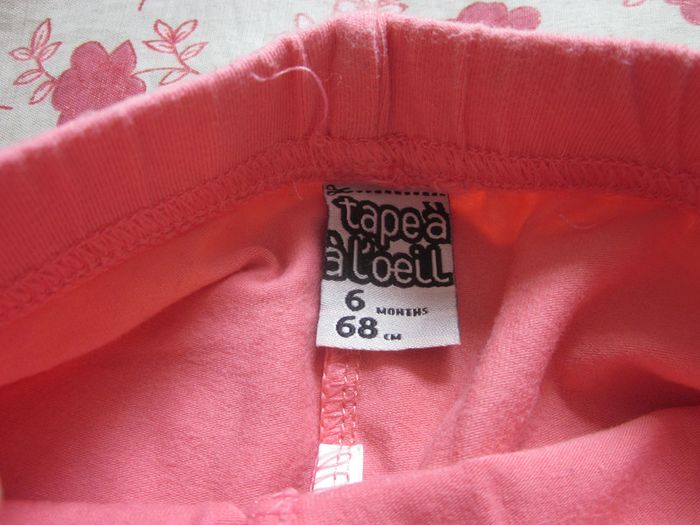 Legging rose 6 mois - photo numéro 3
