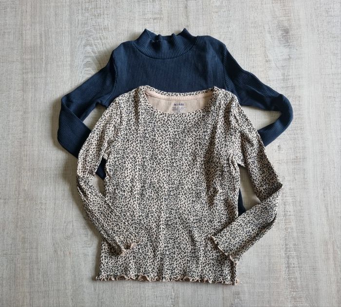 Lot de 2 tee shirts manches longues - photo numéro 2