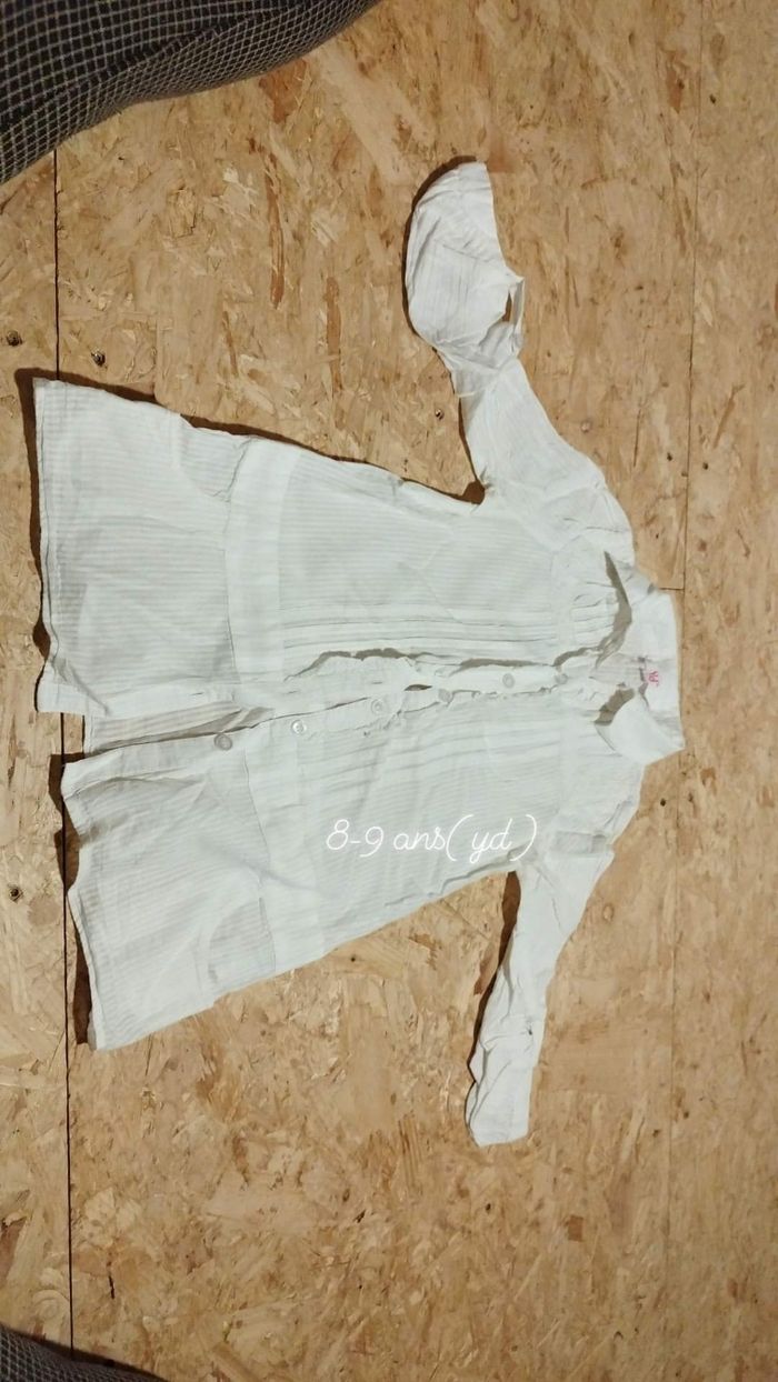 Chemise - tunique fille 8-9 ans marque YD