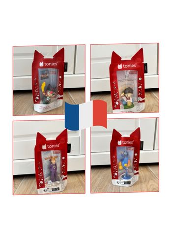 Lot 4 figurines tonies 