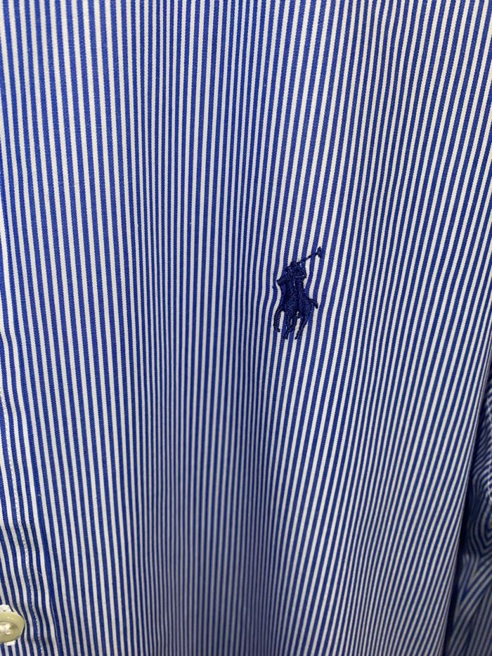 Chemise Slim fît Ralph Lauren bleues - photo numéro 4