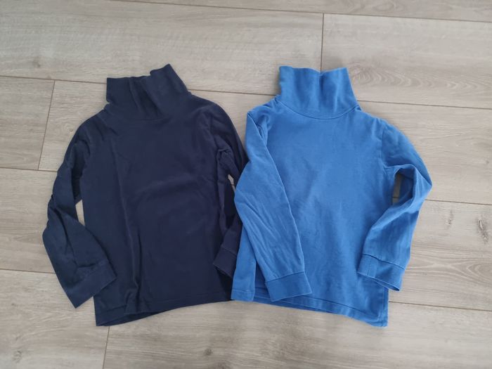 Lot deux cols roules 5 ans monoprix