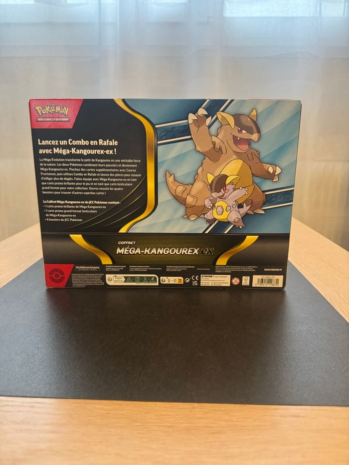 Pokémon Coffret Méga Kangourex ex  Neuf Français - photo numéro 2