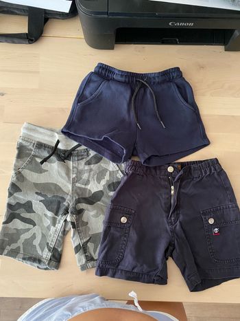 Lot 3 shorts bermudas