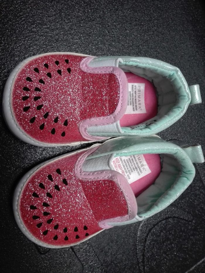 Chaussures pastèque