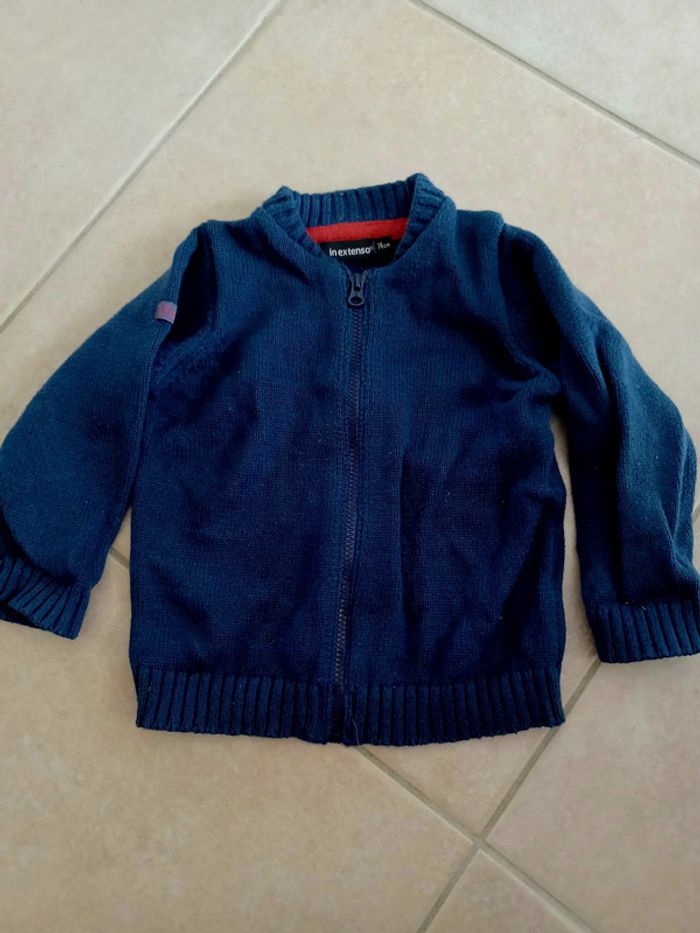 Gilet zippé 12 mois - photo numéro 2