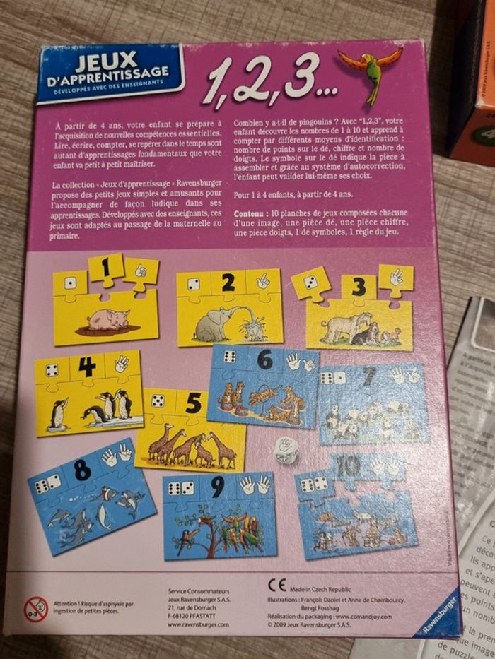 Jeu d'apprentissage 1,2,3 de Ravensburger - photo numéro 5