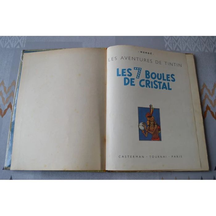 Tintin Les 7 boules de Cristal EO B2 1948 - photo numéro 5