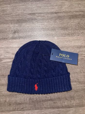 Bonnet Ralph Lauren torsades 