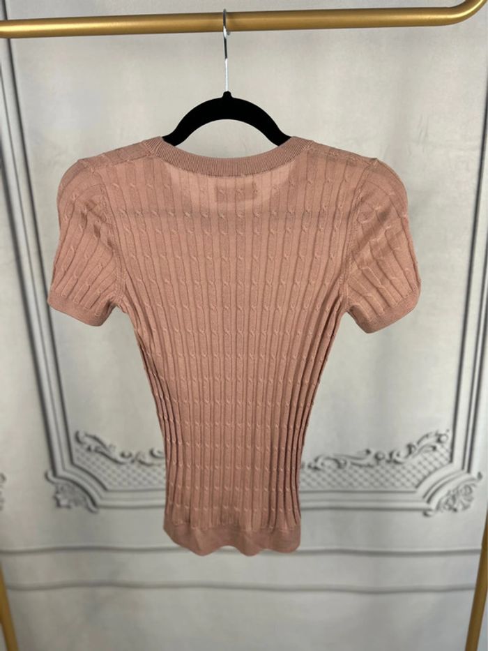 T shirt Rose Cachemire Falconeri XS neuf - photo numéro 8