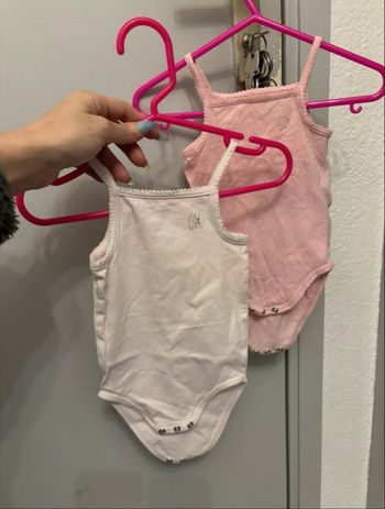 2 bodies sans manches orchestra 6 mois 