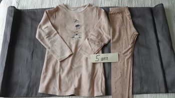 Pyjama rose Kiabi 5 ans