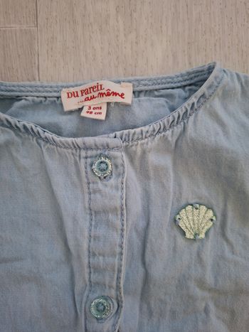 Combinaison short 3 ans du pareil au  même