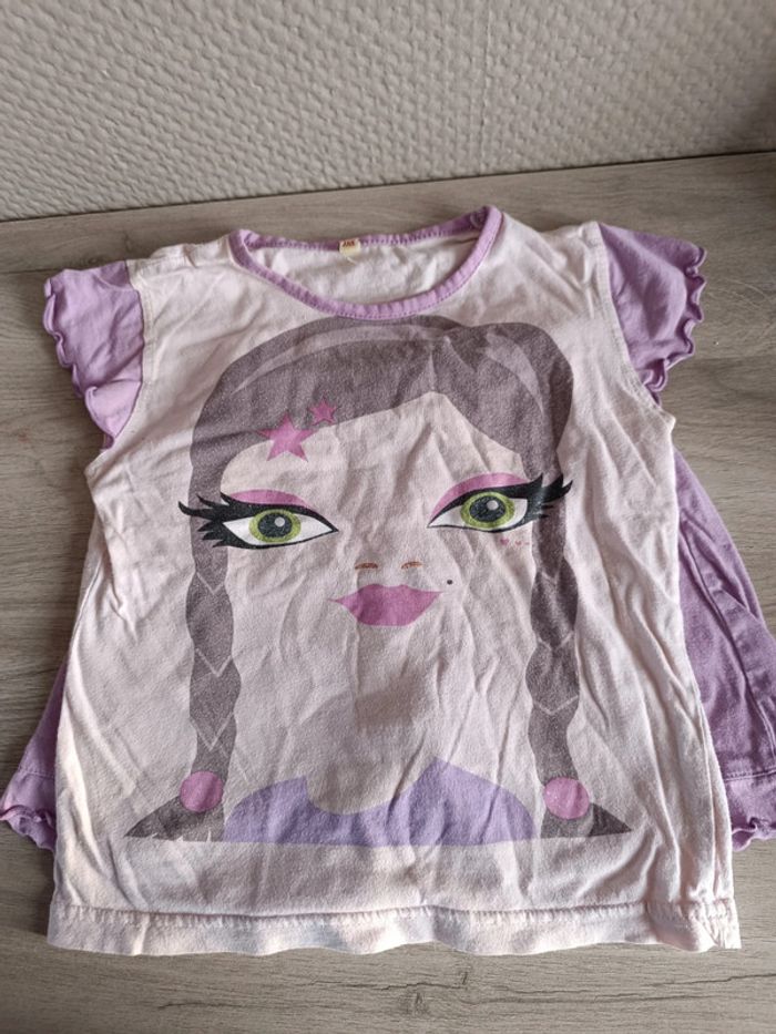 Pyjama pyjashort fille 4 ans - photo numéro 2