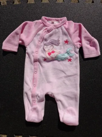 Pyjama sirène 0 mois