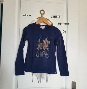T-shirt manche longue Chipie 8 ans