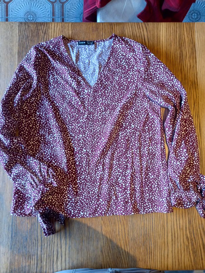 Blouse longues manches Shein