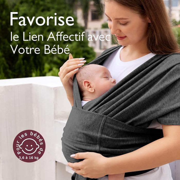 Momcozy Écharpe de Portage - photo numéro 3
