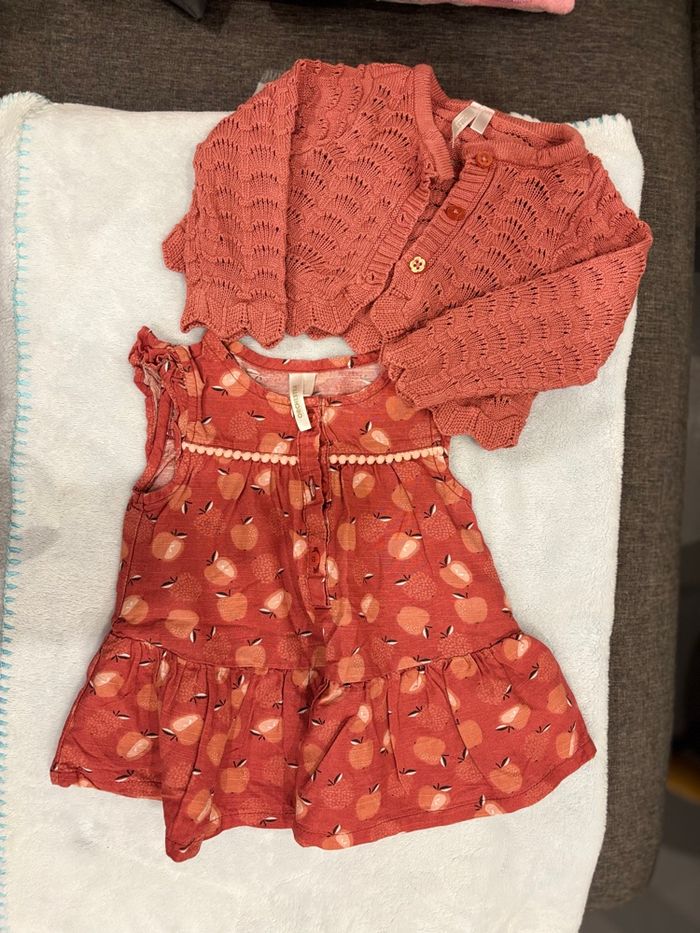 Ensemble robe + gilet