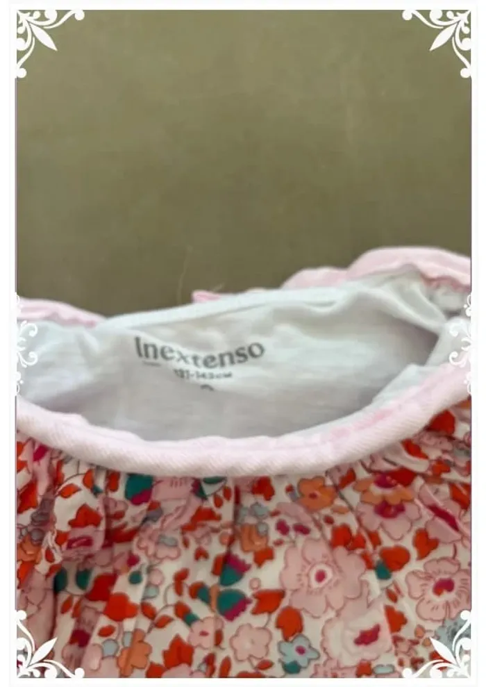 T-shirt inextenso enfant fille taille 10 ans - photo numéro 3