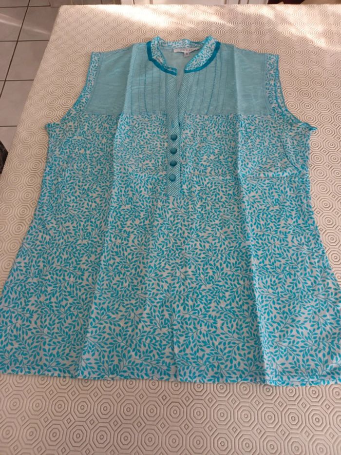 Chemisette Jofrati T 38/40 bleu