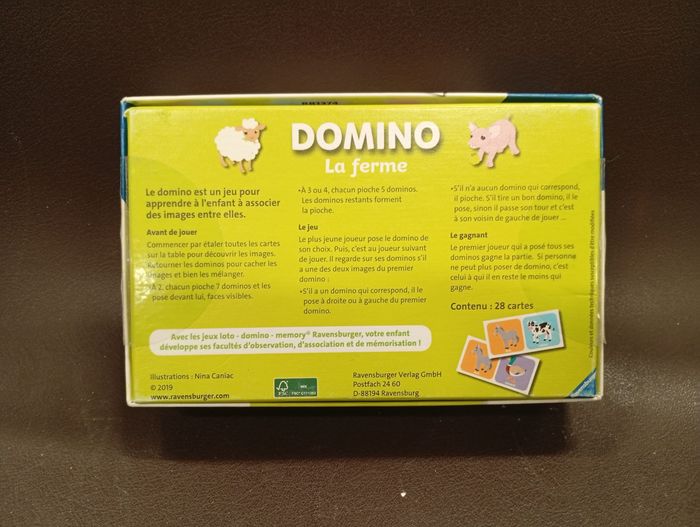 Dominos Animaux de la Ferme - photo numéro 2