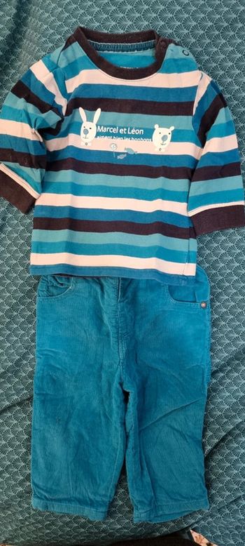 Ensemble garçon 12 mois