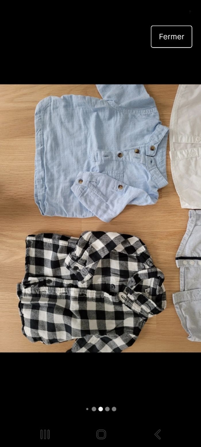 Chemises 6 mois - photo numéro 8