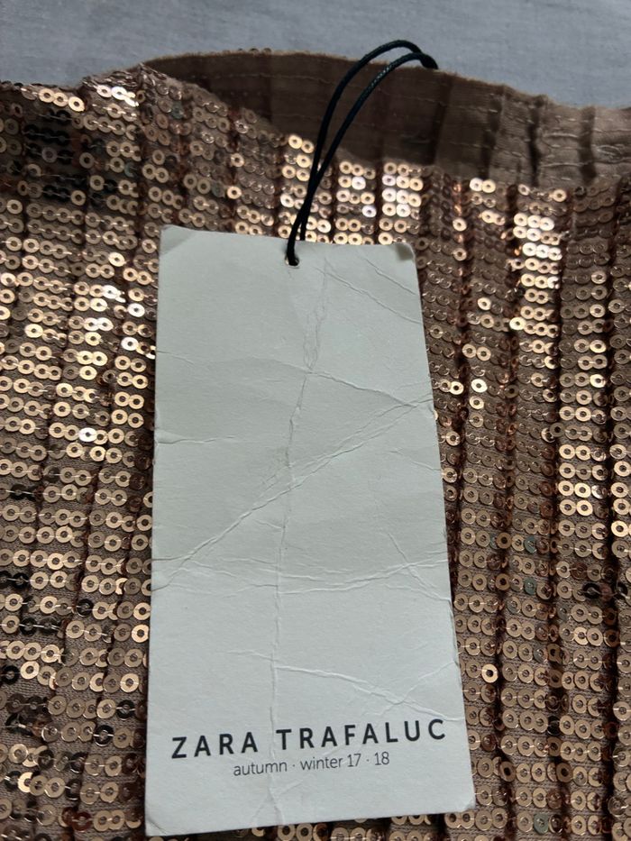 Robe occasion rose gold Zara taille M - photo numéro 4