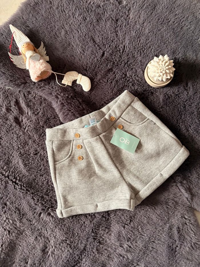 Short molletonné obaibi 18 mois - photo numéro 3