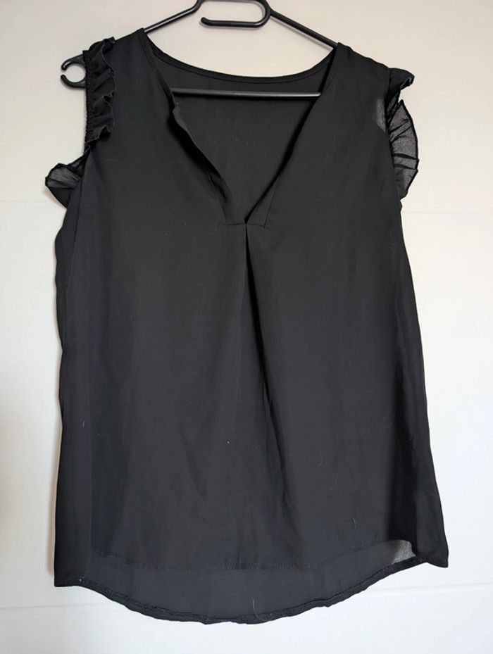 Débardeur noir femme taille M