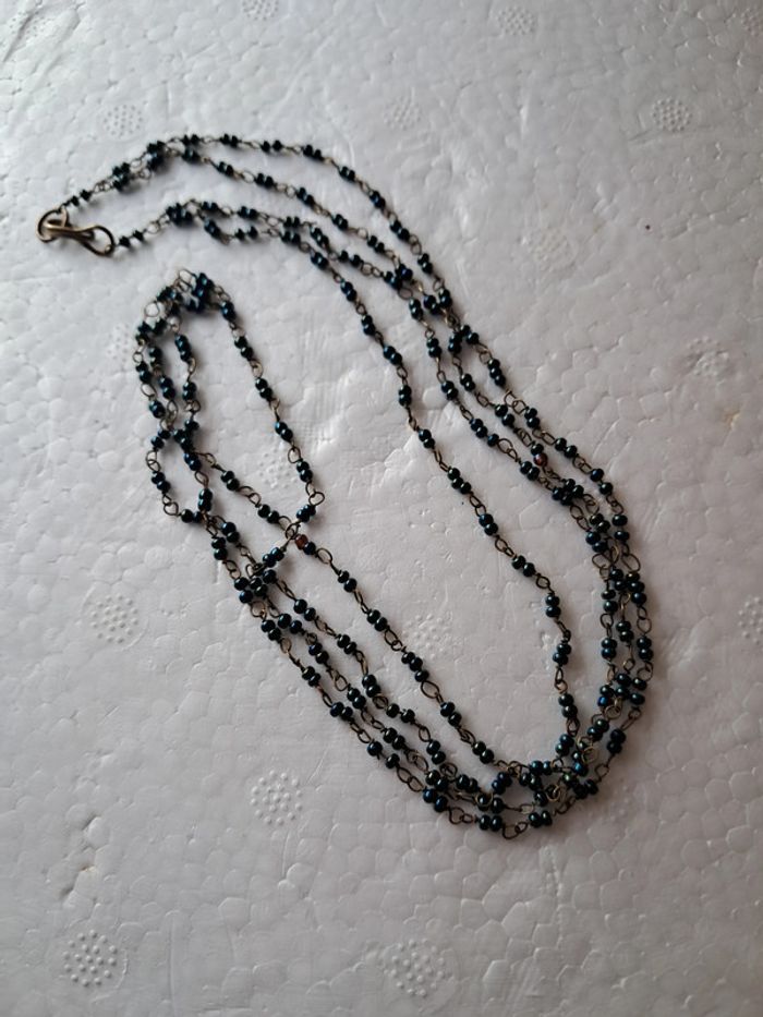 Collier vintage doubme rang