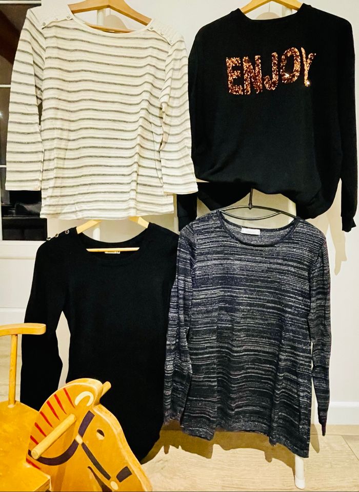 Lot de 4 pulls de grossesse – confort & style 👗🤰✨ - photo numéro 2