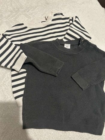 Lot de 2 pulls bébé garcon