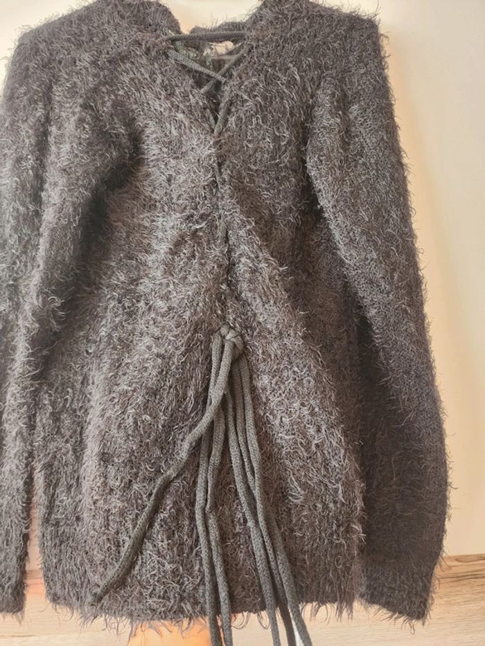 Pull tout doux noir TU 36/42 - photo numéro 3