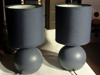 Lot de 2 lampes de chevet