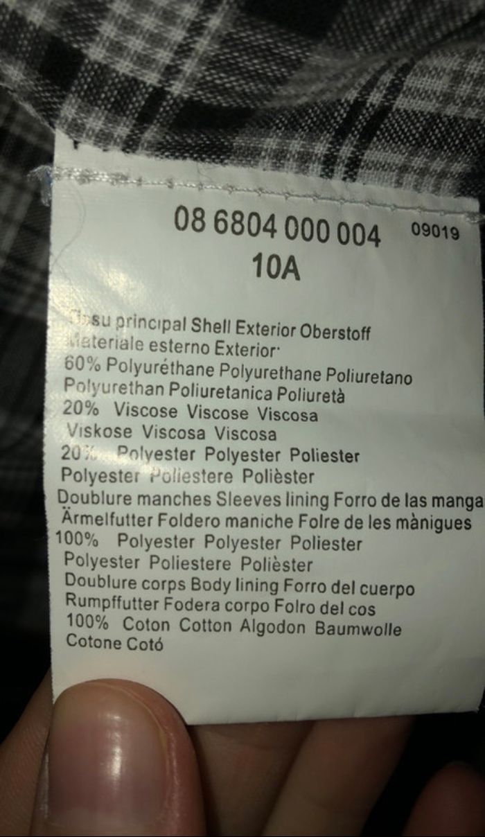 Veste en cuir à fourrure - photo numéro 3