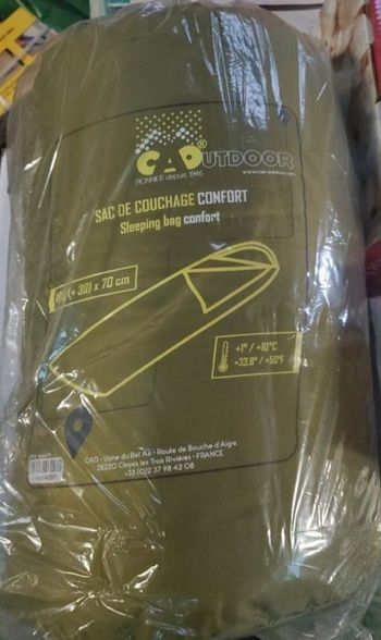 Sac de couchage CAO Outdoor 180(30)×70cm.