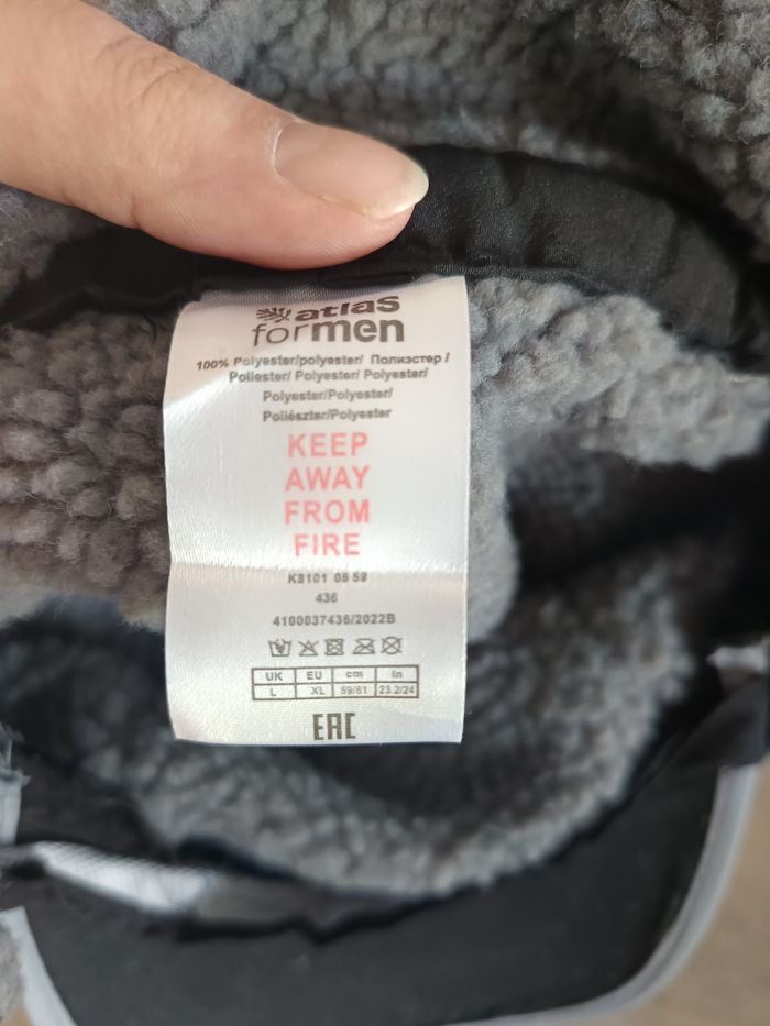 Casquette cache oreille doublée sherpa XL homme - photo numéro 4