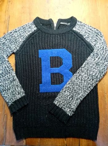 Pull bimatière