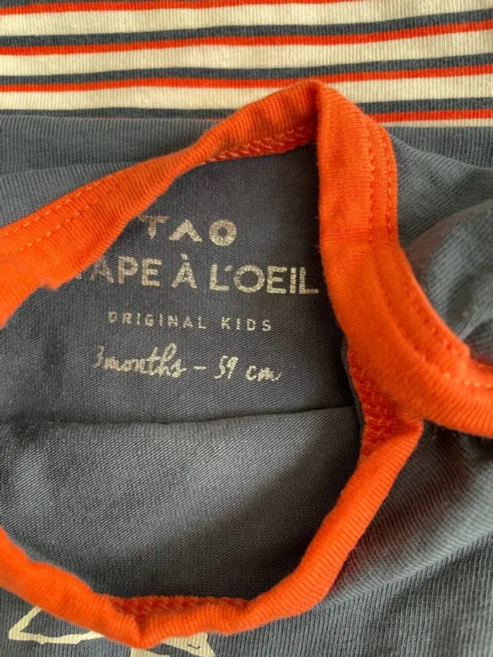 Lot de 5 bodies tape à l’œil - photo numéro 2