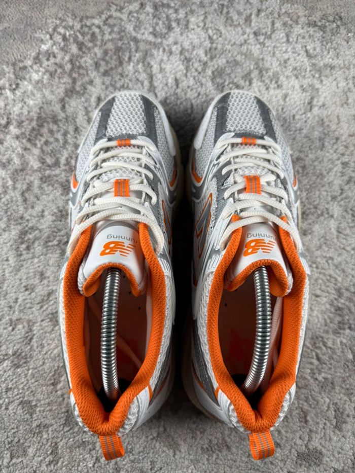 New Balance 530 Running Abzorb - White & Cream & Orange - photo numéro 15