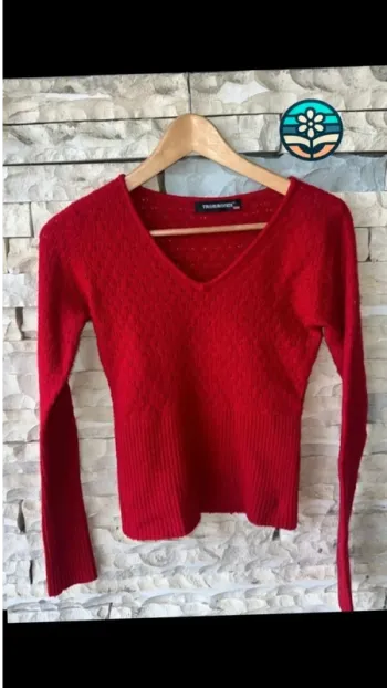 Super  petit  pull  près du  corps vintage  -  Taille  XS-S